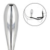 Star Fucker Ballstretcher et Plug bijou en métal Glider Star Fucker 9 x 2.8cm